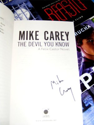 mike carey devil you know signed