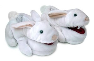 Myrnin's Famous Vampire Bunny Slippers