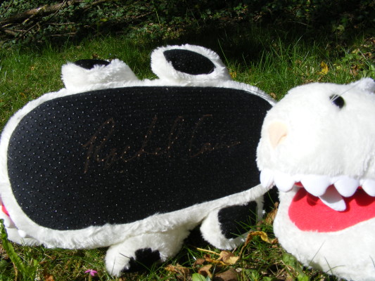 Morganville Bunny Slippers - Signed by Rachel Caine
